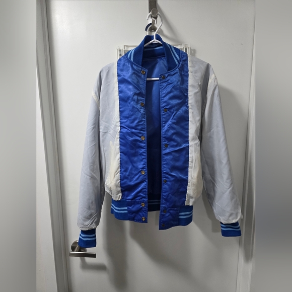 Vintage 80s/90s Shain Toronto Blue Jays Satin Jacket - Picture 3 of 11